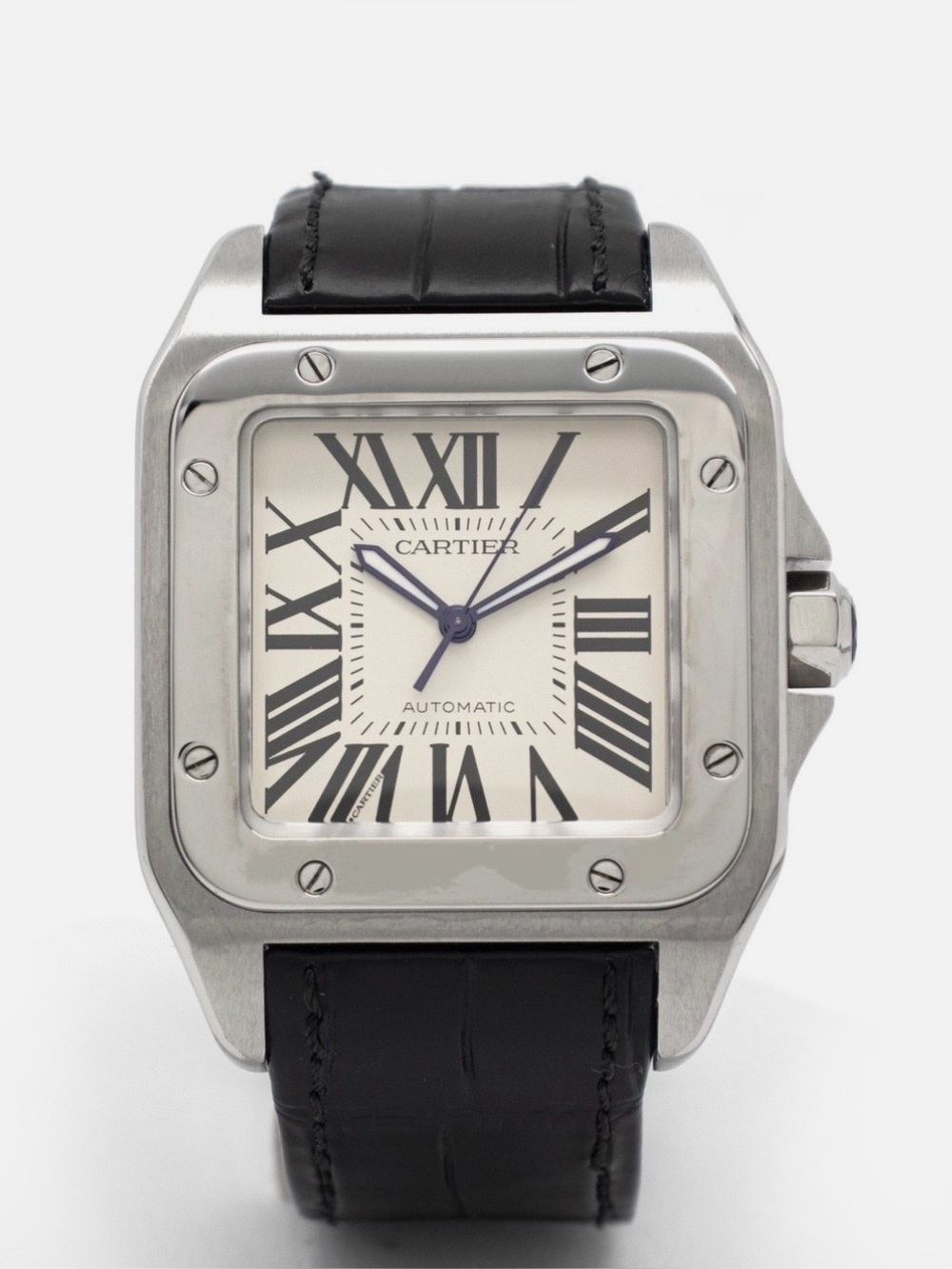 Cartier Watch Santos 100 XL Stainless Automatic 2014 with Papers Ref 2656